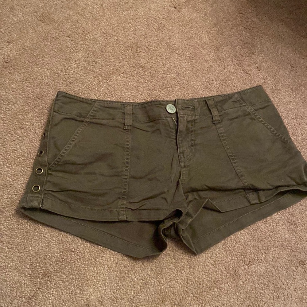 Rip Curl denim olive green shorts
